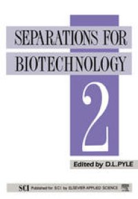 cover of the book Separations for Biotechnology 2