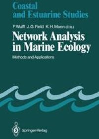 cover of the book Network Analysis in Marine Ecology: Methods and Applications