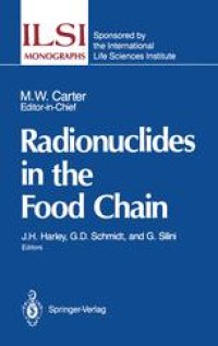 cover of the book Radionuclides in the Food Chain