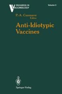 cover of the book Anti-Idiotypic Vaccines