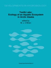 cover of the book Toolik Lake: Ecology of an Aquatic Ecosystem in Arctic Alaska