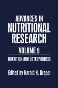 cover of the book Nutrition and Osteoporosis