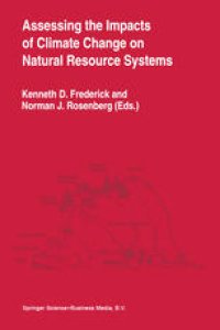 cover of the book Assessing the Impacts of Climate Change on Natural Resource Systems