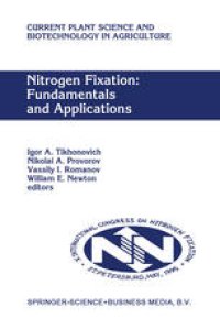 cover of the book Nitrogen Fixation: Fundamentals and Applications: Proceedings of the 10th International Congress on Nitrogen Fixation, St. Petersburg, Russia, May 28–June 3, 1995