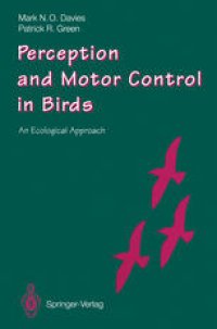 cover of the book Perception and Motor Control in Birds: An Ecological Approach