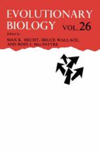 cover of the book Evolutionary Biology: Volume 26