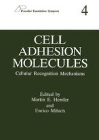 cover of the book Cell Adhesion Molecules: Cellular Recognition Mechanisms