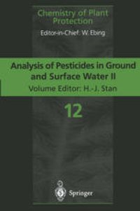 cover of the book Analysis of Pesticides in Ground and Surface Water II: Latest Developments and State-of-the-Art of Multiple Residue Methods