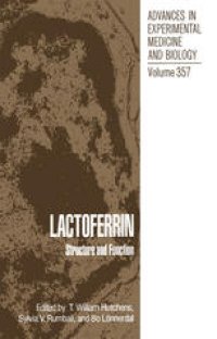 cover of the book Lactoferrin: Structure and Function