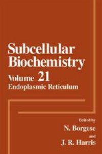 cover of the book Endoplasmic Reticulum