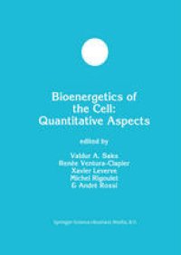 cover of the book Bioenergetics of the Cell: Quantitative Aspects