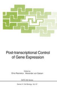 cover of the book Post-transcriptional Control of Gene Expression