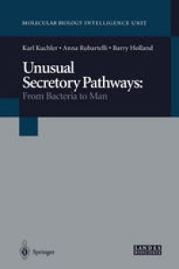 cover of the book Unusual Secretory Pathways: From Bacteria to Man