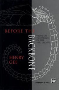 cover of the book Before the Backbone: Views on the origin of the vertebrates