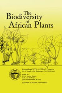 cover of the book The Biodiversity of African Plants: Proceedings XIVth AETFAT Congress 22–27 August 1994, Wageningen, The Netherlands