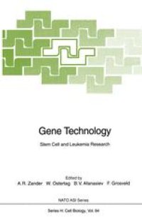 cover of the book Gene Technology: Stem Cell and Leukemia Research