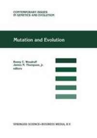 cover of the book Mutation and Evolution