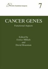 cover of the book Cancer Genes: Functional Aspects