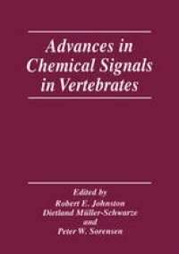 cover of the book Advances in Chemical Signals in Vertebrates