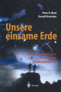 cover of the book Unsere einsame Erde