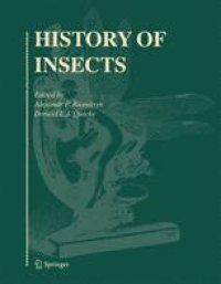 cover of the book History of Insects