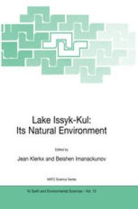 cover of the book Lake Issyk-Kul: Its Natural Environment