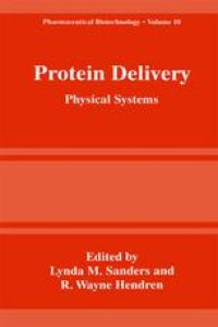 cover of the book Protein Delivery: Physical Systems