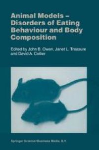 cover of the book Animal Models — Disorders of Eating Behaviour and Body Composition