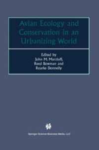 cover of the book Avian Ecology and Conservation in an Urbanizing World