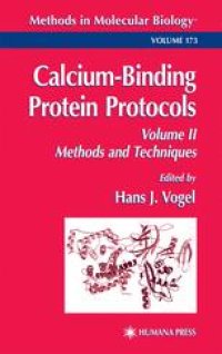 cover of the book Calcium-Binding Protein Protocols: Volume 2: Methods and Techniques