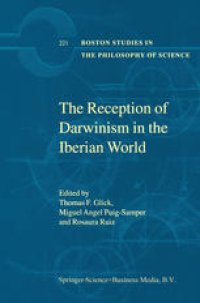 cover of the book The Reception of Darwinism in the Iberian World: Spain, Spanish America and Brazil