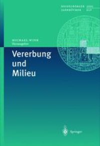 cover of the book Vererbung und Milieu