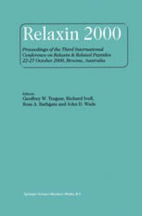 cover of the book Relaxin 2000: Proceedings of the Third International Conference on Relaxin & Related Peptides 22–27 October 2000, Broome, Australia