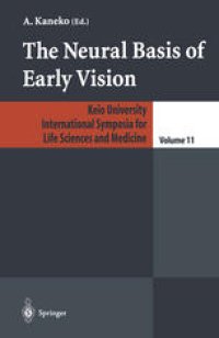 cover of the book The Neural Basis of Early Vision