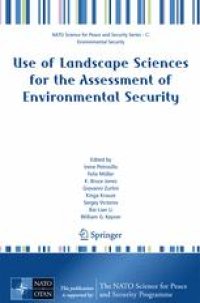 cover of the book Use of Landscape Sciences for the Assessment of Environmental Security