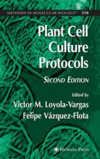 cover of the book Plant Cell Culture Protocols