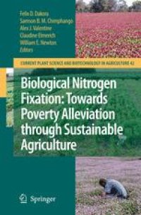 cover of the book Biological Nitrogen Fixation: Towards Poverty Alleviation through Sustainable Agriculture: Proceedings of the 15th International Nitrogen Fixation Congress and the 12th International Conference of the African Association for Biological Nitrogen Fixation