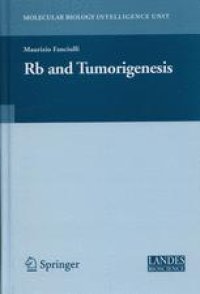 cover of the book Rb and Tumorigenesis