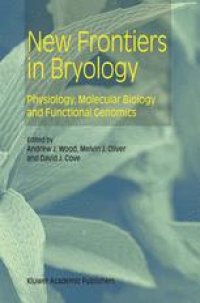 cover of the book New Frontiers in Bryology: Physiology, Molecular Biology and Functional Genomics