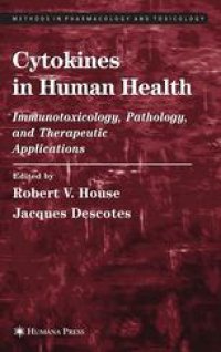 cover of the book Cytokines in Human Health: Immunotoxicology, Pathology, and Therapeutic Applications