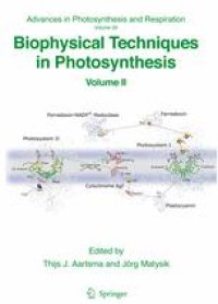 cover of the book Biophysical Techniques in Photosynthesis