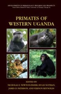 cover of the book Primates of Western Uganda