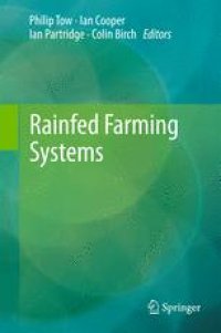 cover of the book Rainfed Farming Systems