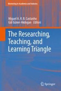 cover of the book The Researching, Teaching, and Learning Triangle