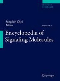 cover of the book Encyclopedia of Signaling Molecules