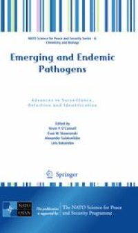 cover of the book Emerging and Endemic Pathogens: Advances in Surveillance, Detection and Identification