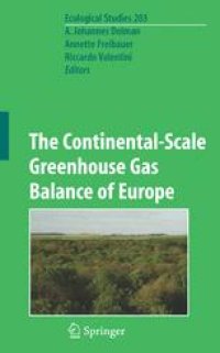 cover of the book The Continental-Scale Greenhouse Gas Balance of Europe