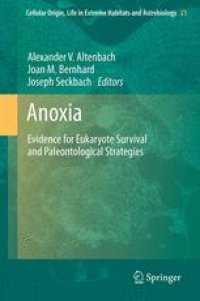 cover of the book Anoxia: Evidence for Eukaryote Survival and Paleontological Strategies