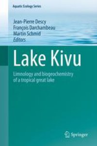 cover of the book Lake Kivu: Limnology and biogeochemistry of a tropical great lake