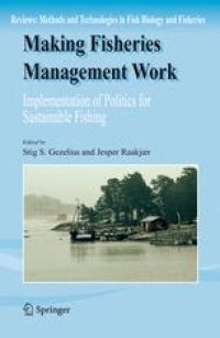 cover of the book Making Fisheries Management Work: Implementation of Policies for Sustainable Fishing